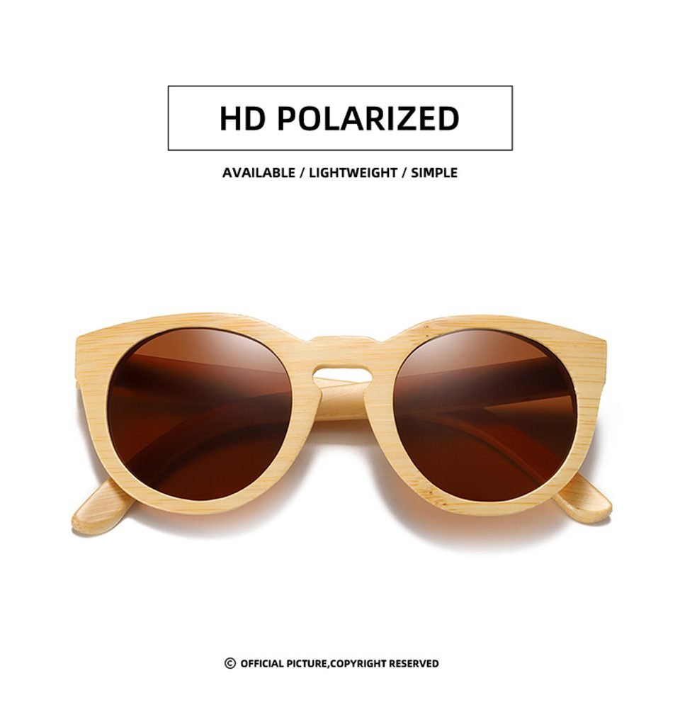 Custom Bamboo Sunglasses