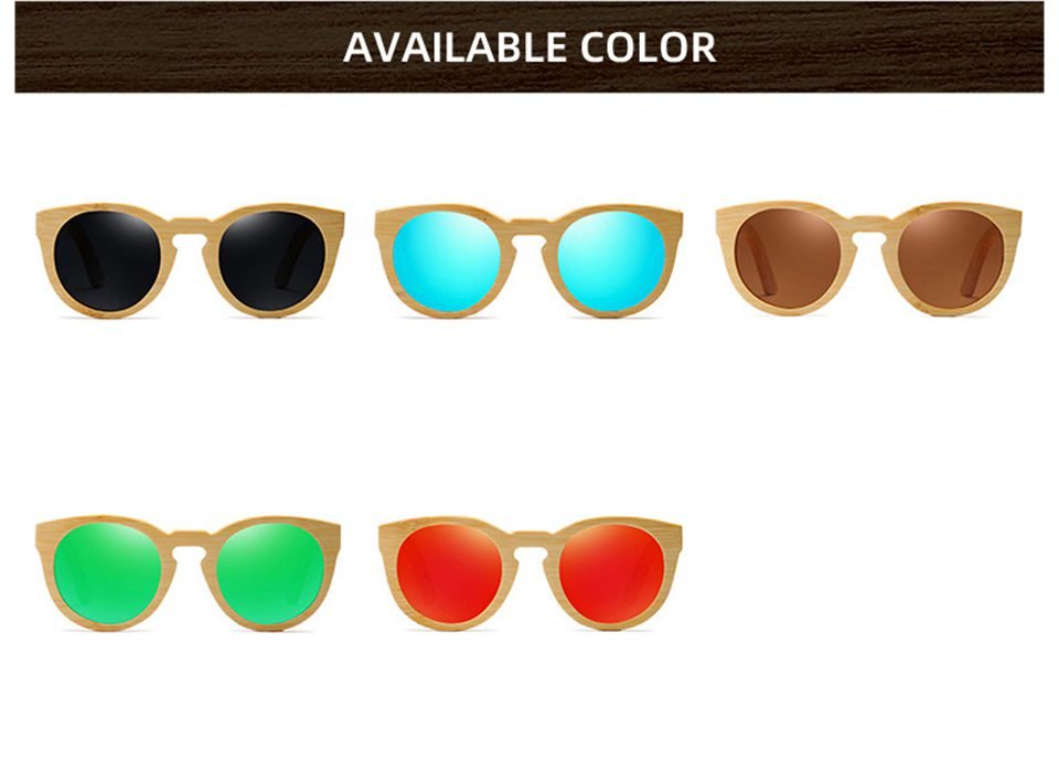 Custom Bamboo Sunglasses