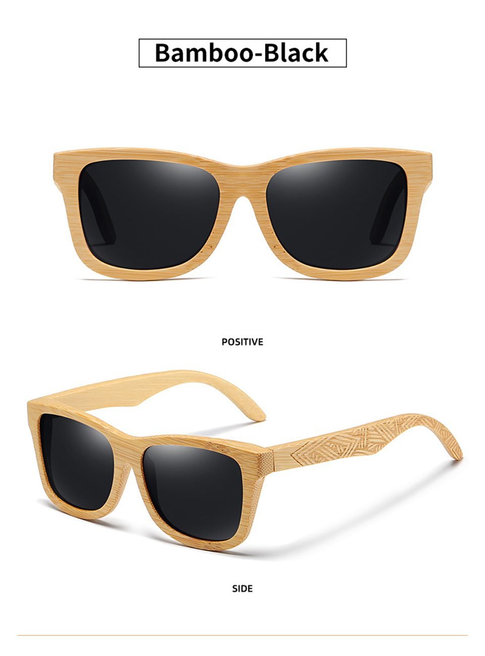 Bamboo Frame Sunglasses
