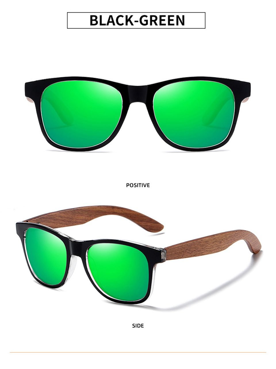 Classic Wooden Sunglasses