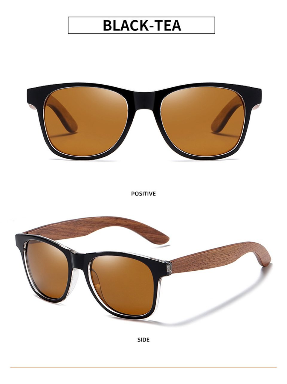 Classic Wooden Sunglasses
