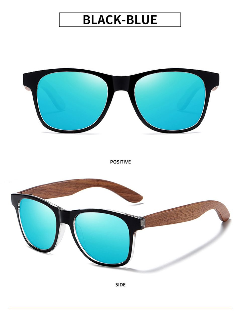 Classic Wooden Sunglasses