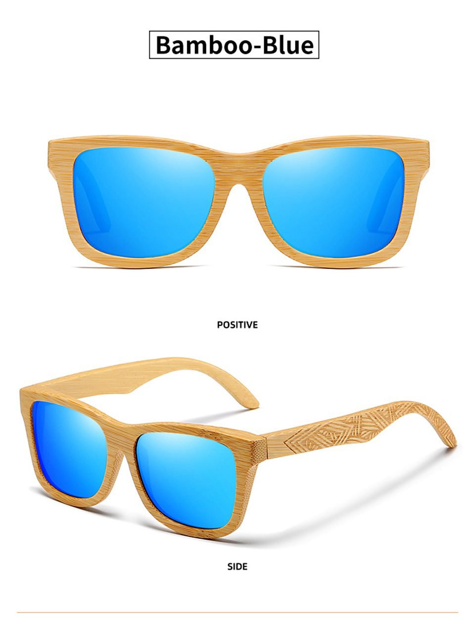 Bamboo Frame Sunglasses