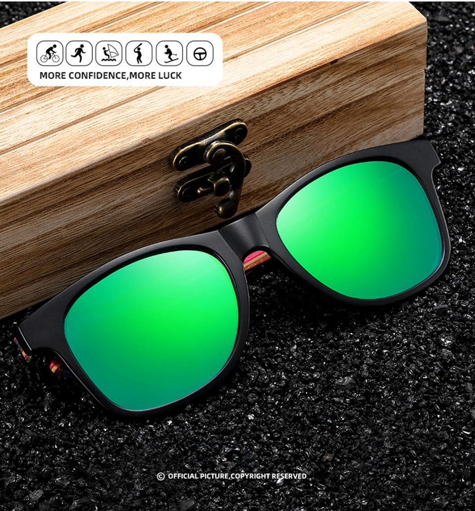 Eco Wooden Sunglasses