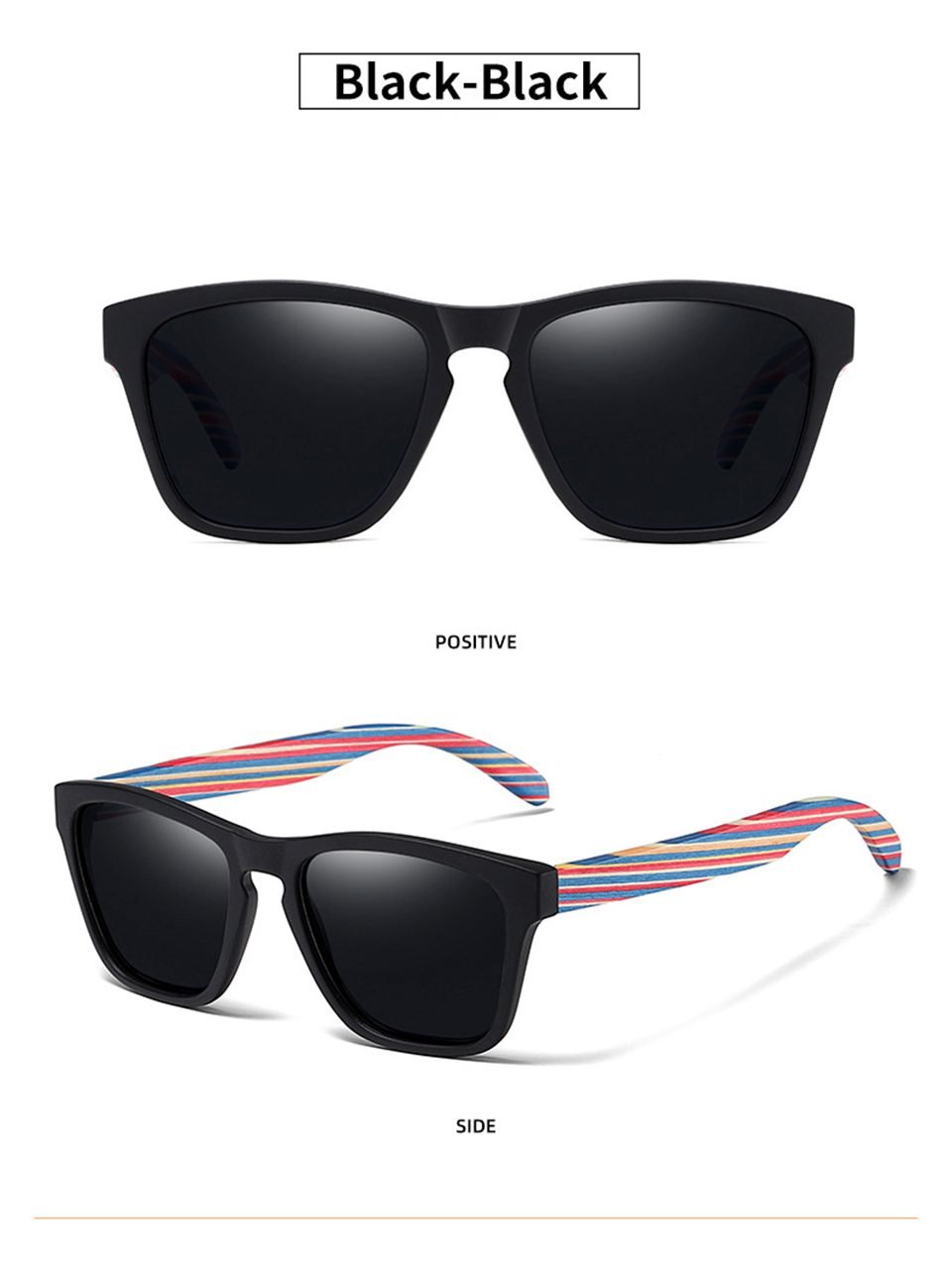 Retro Wood Sunglasses
