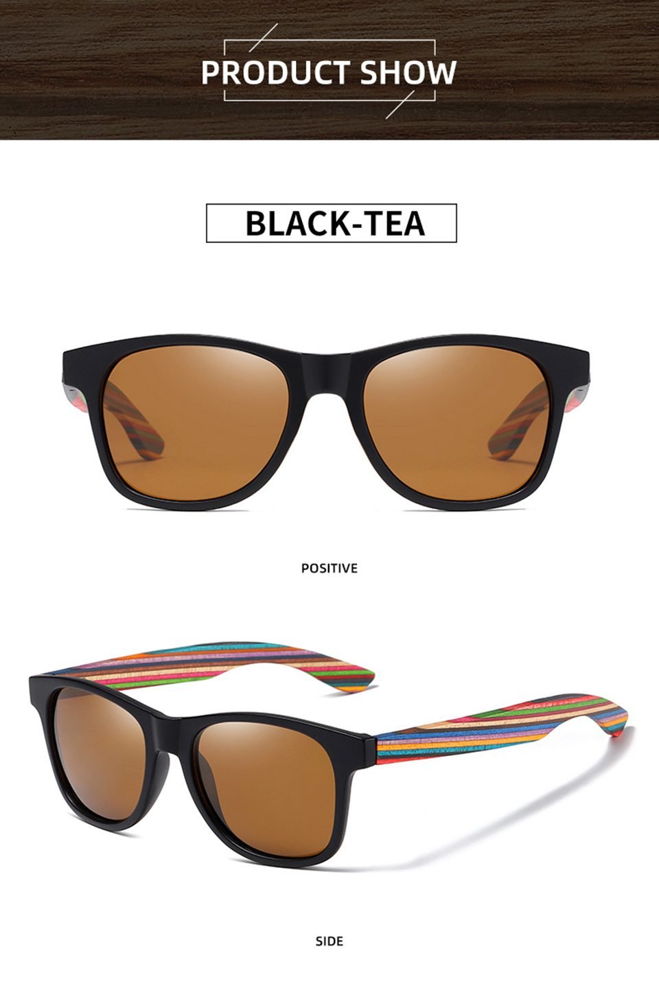 Eco Wooden Sunglasses