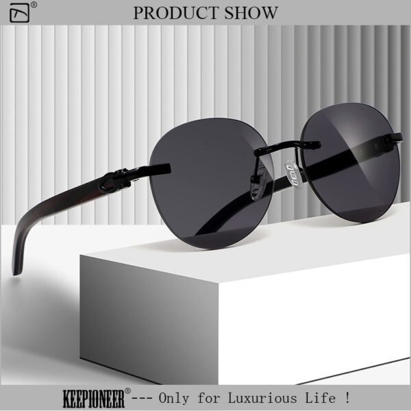 Black Round Glasses