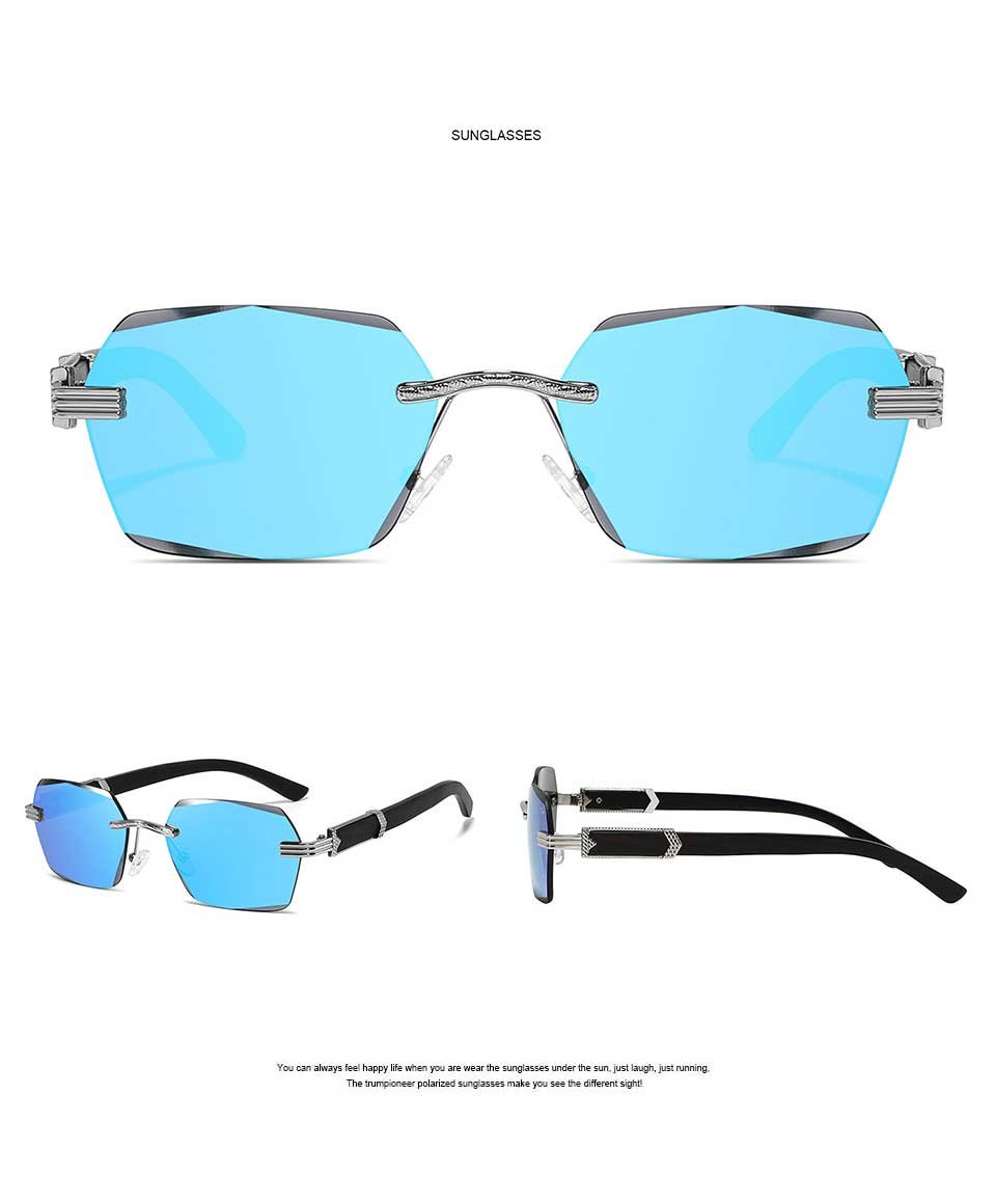 Blue Lens Sunglasses