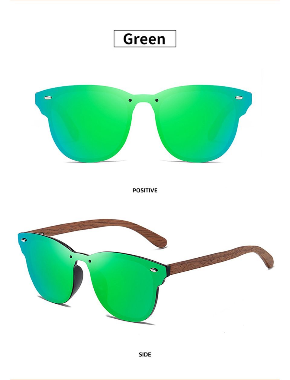 Men's Polarizing Sunglasses Wood