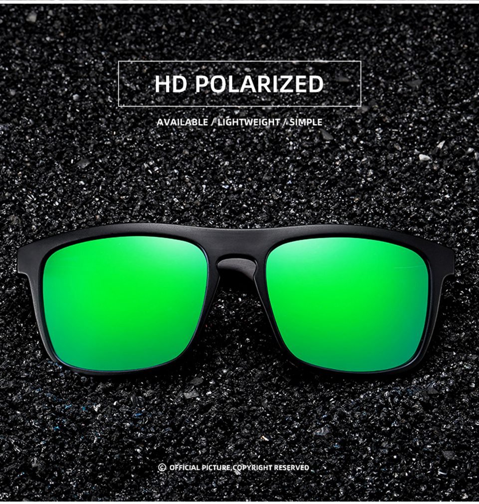 Wooden Frame Polarized Sunglasses