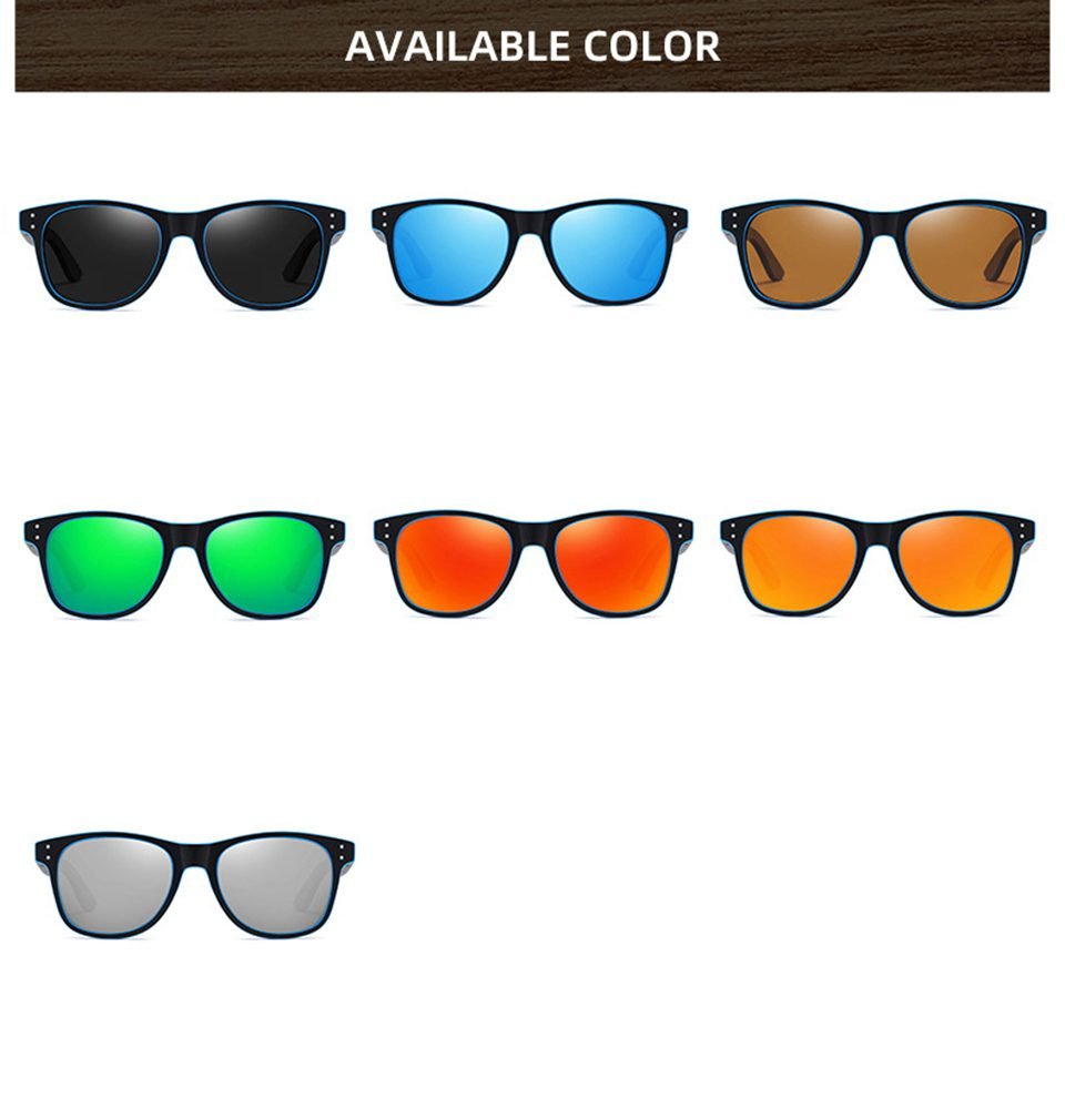 Wooden Sunglasses Square