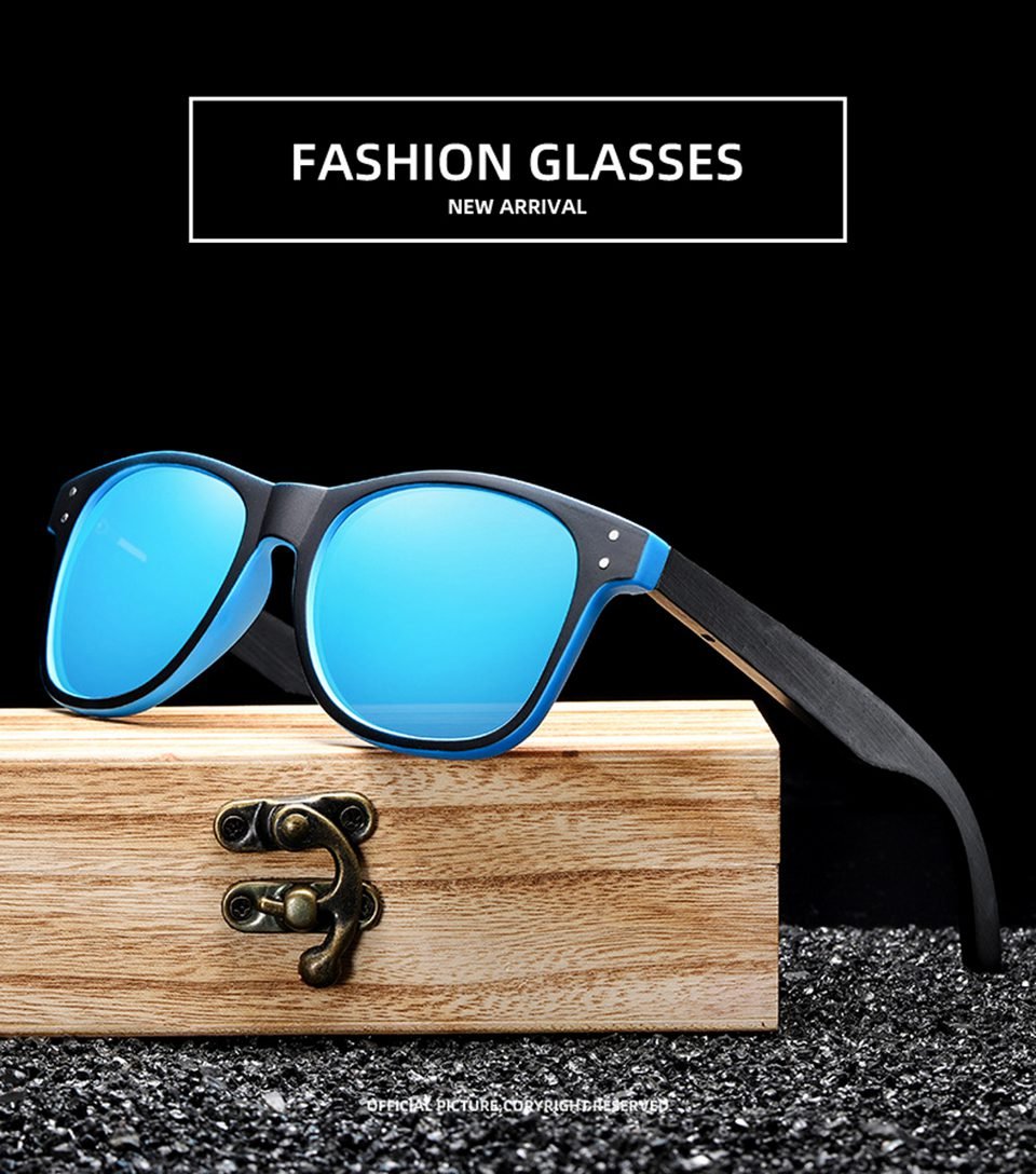 Wooden Sunglasses Square