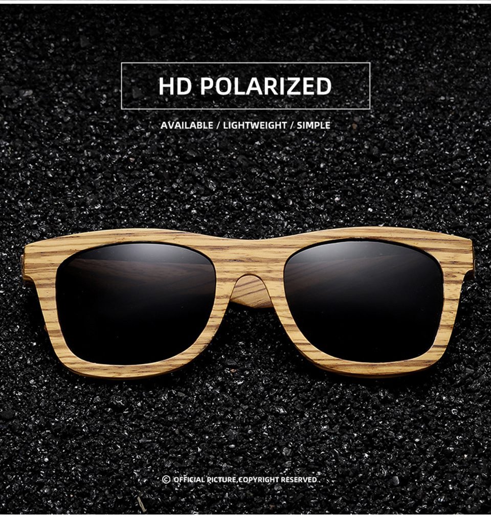 Wooden Wayfarer Sunglasses