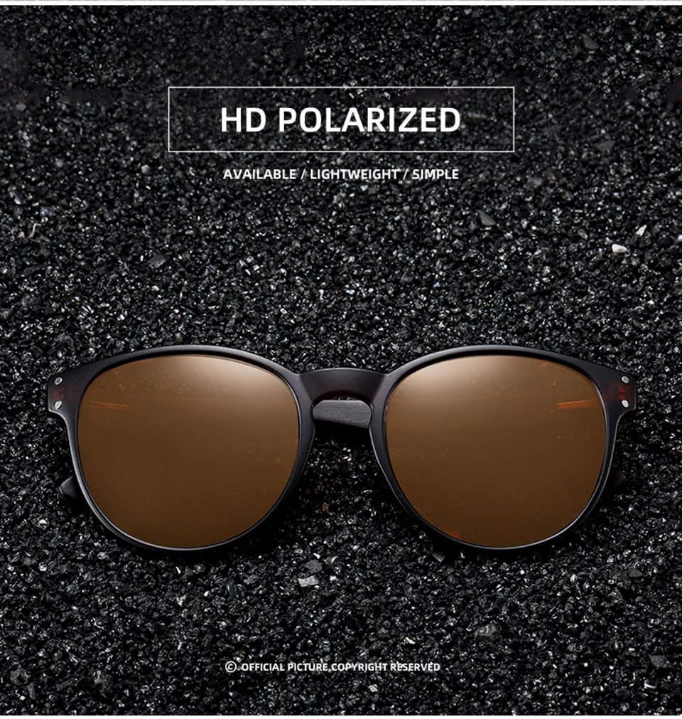 Wood Frame Sunglasses Mens