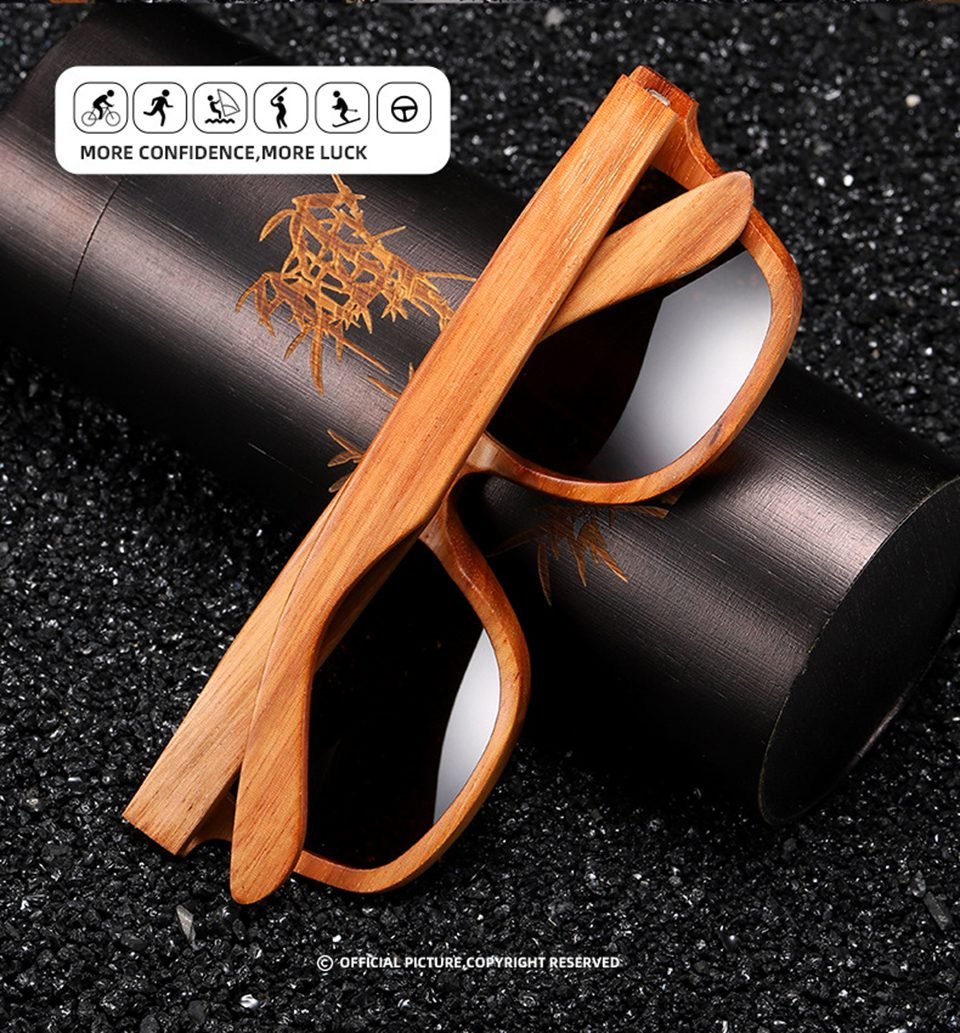 Wooden Sun Glasses