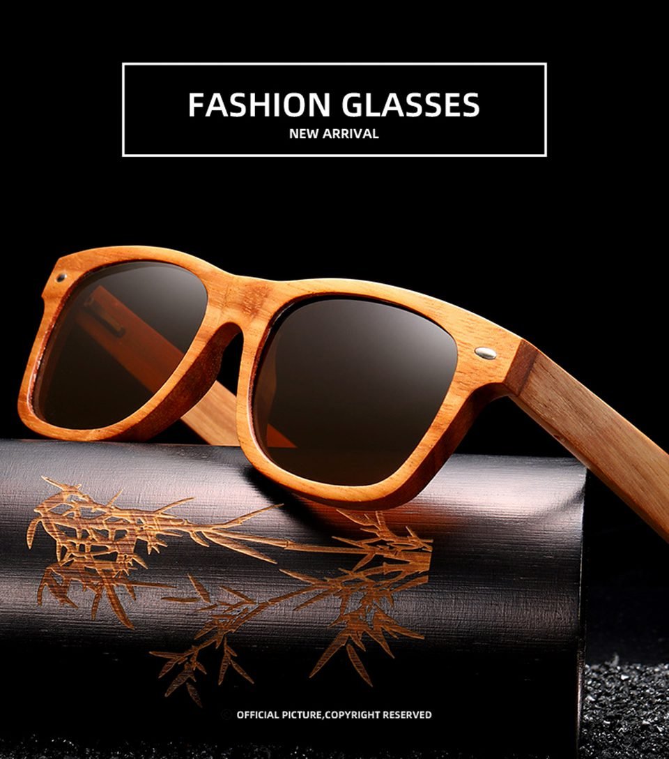 Wooden Sun Glasses