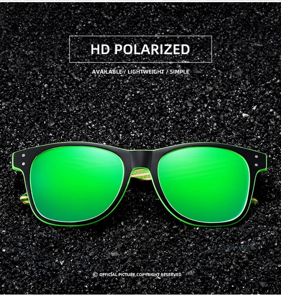 Wood Temple Sunglasses