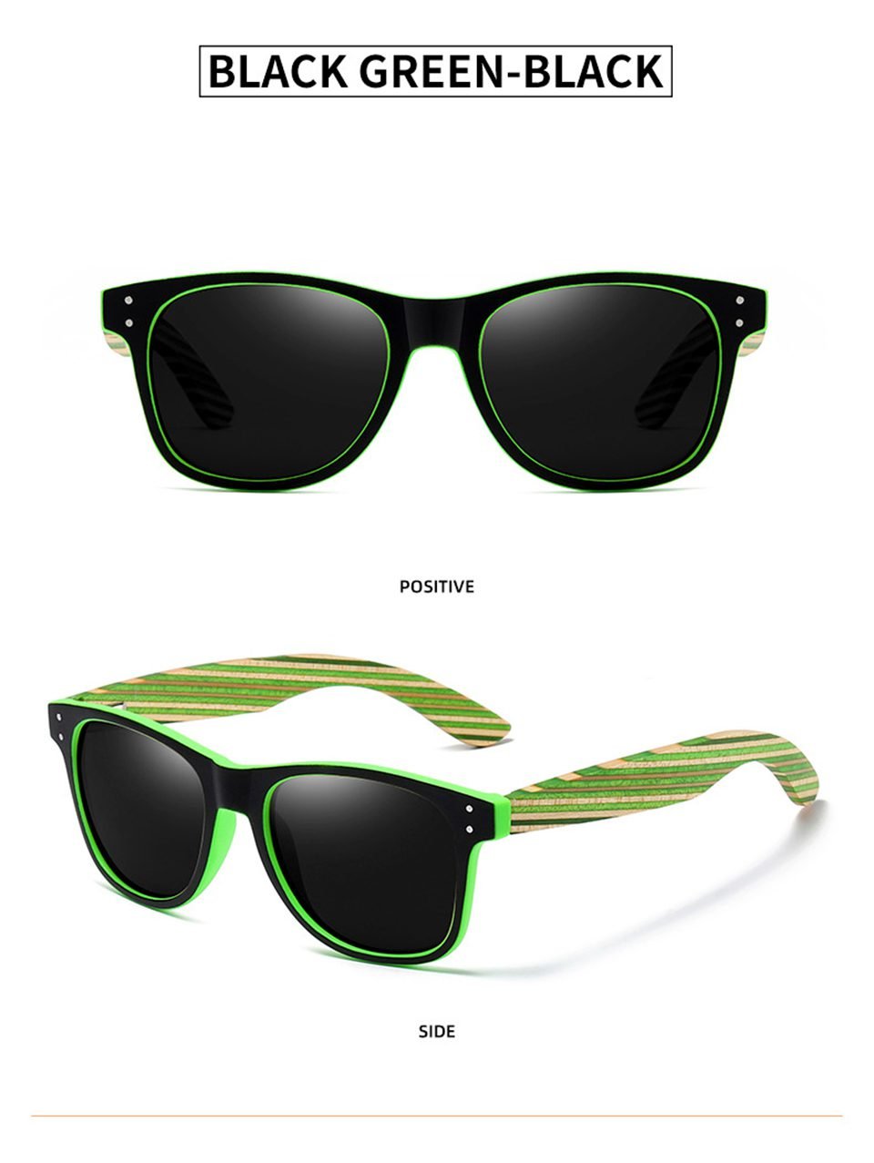 Wood Temple Sunglasses