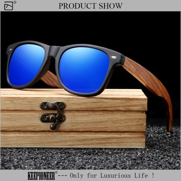 Custom Wood Sunglasses | CSS-466-01