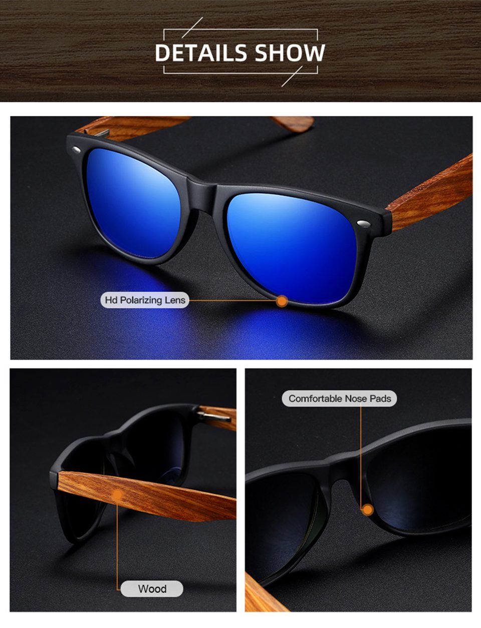 Custom Wood Sunglasses