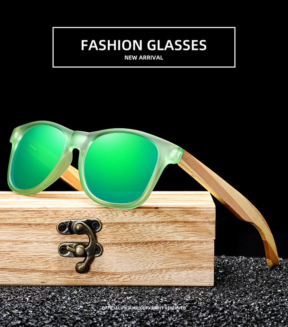 Wooden Sunglasses Vintage