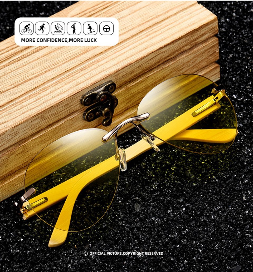 Men Wood Shades