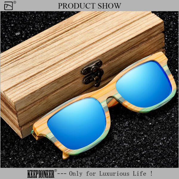 Bamboo Sunglasses For Women | CSS-410-01