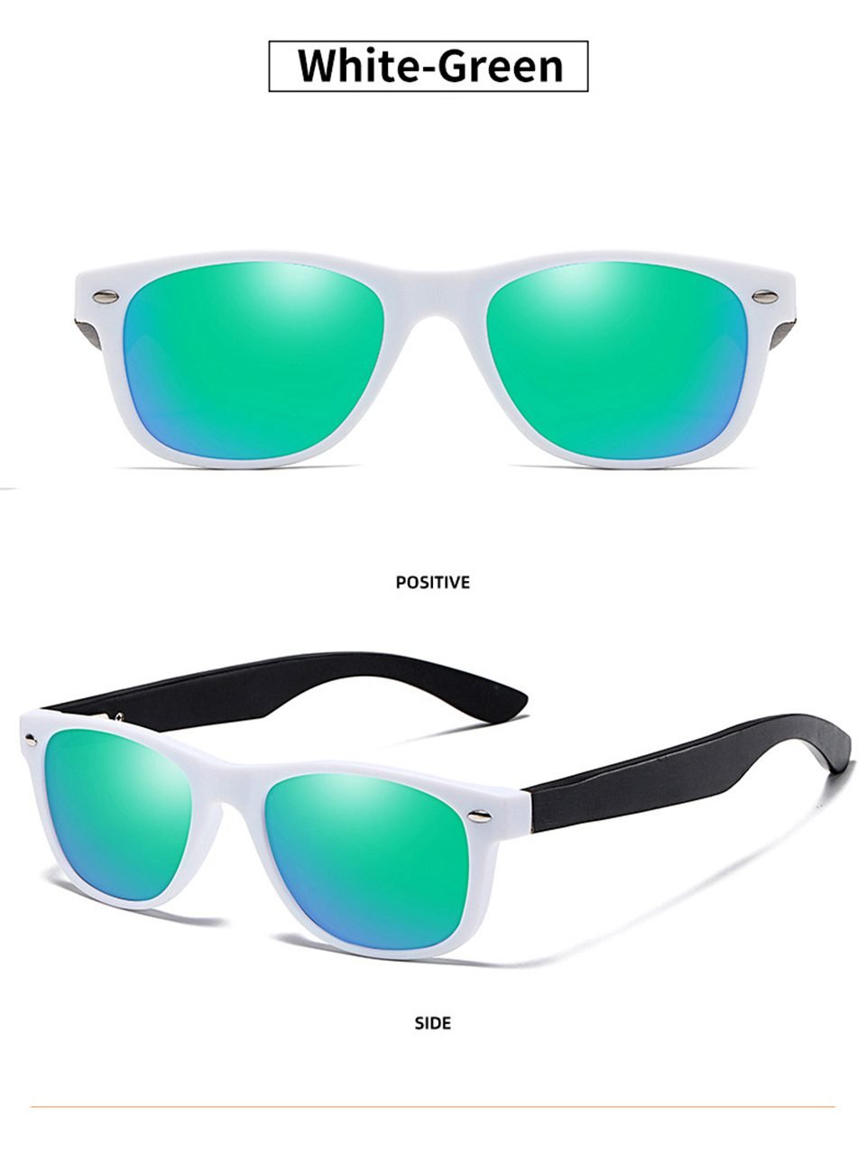 Mens Black Aviator Sunglasses
