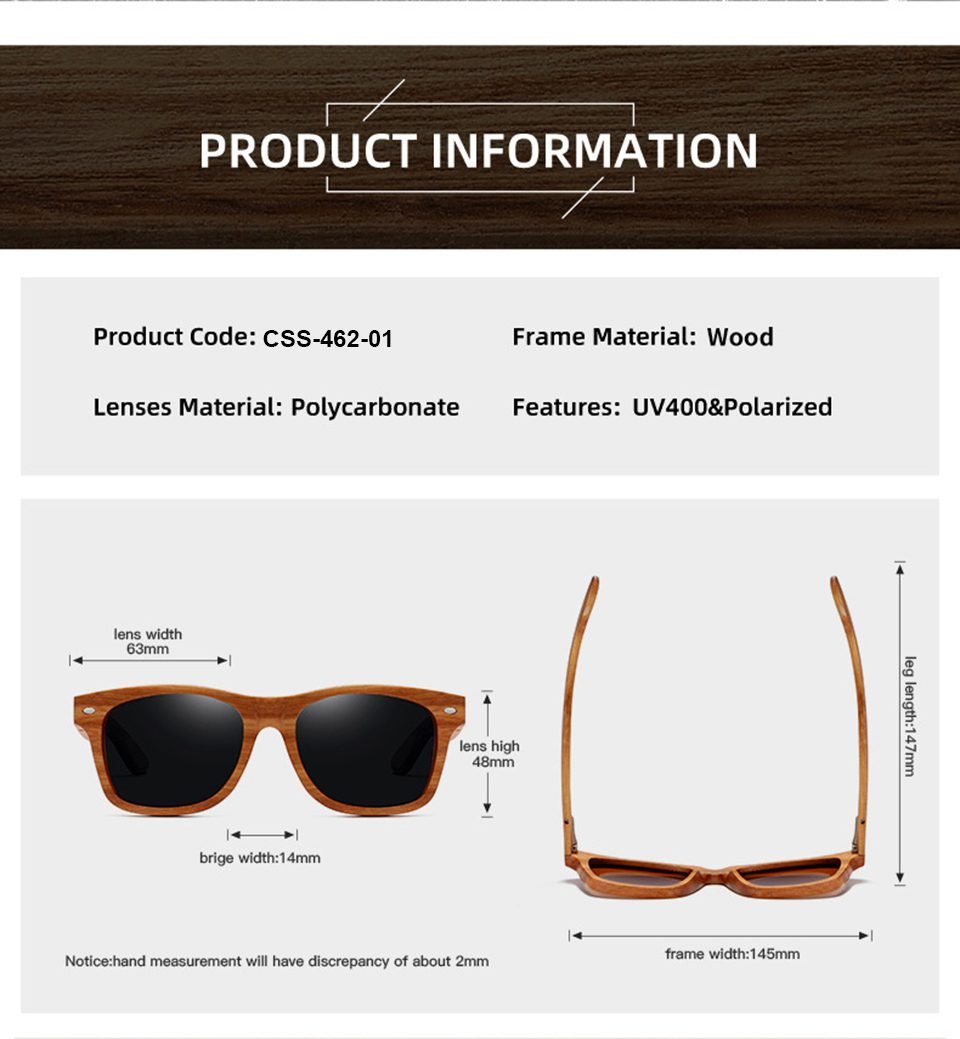 Wooden Sun Glasses