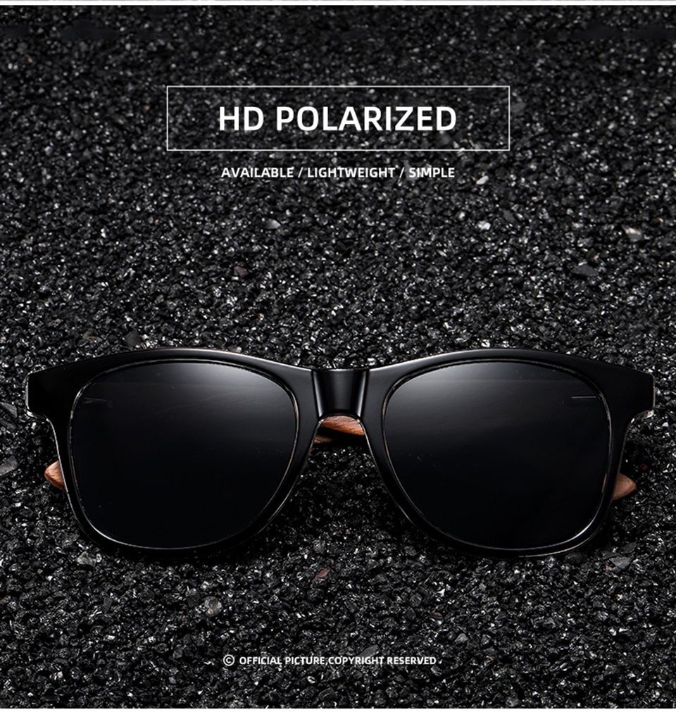 Classic Wooden Sunglasses