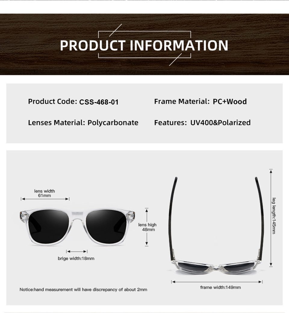 Wood Handmade Sunglasses