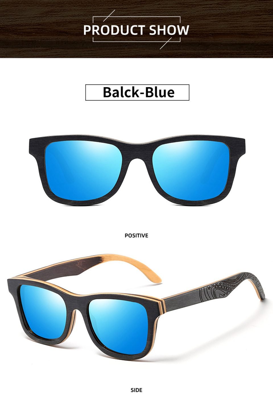 Wooden Sunglasses Womens