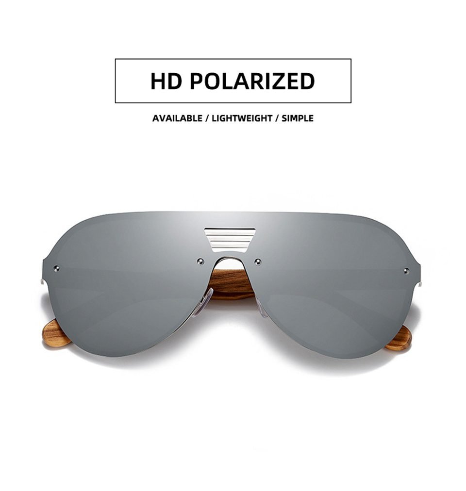 Unisex Wooden Sunglasses