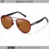 Polarised Wooden Sunglasses