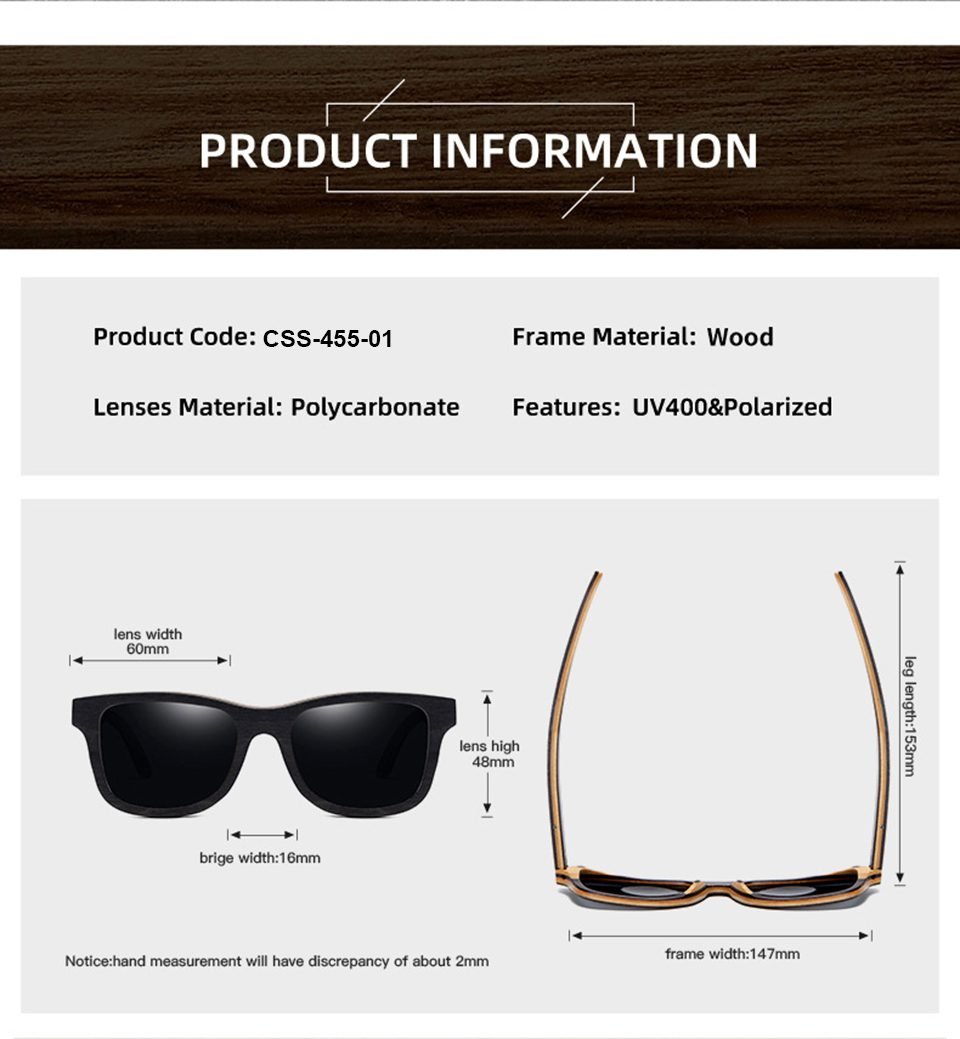 Wooden Sunglasses Womens
