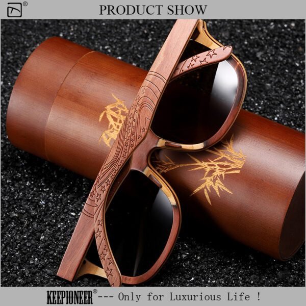 Wood Frame Sunglasses | CSS-454-01