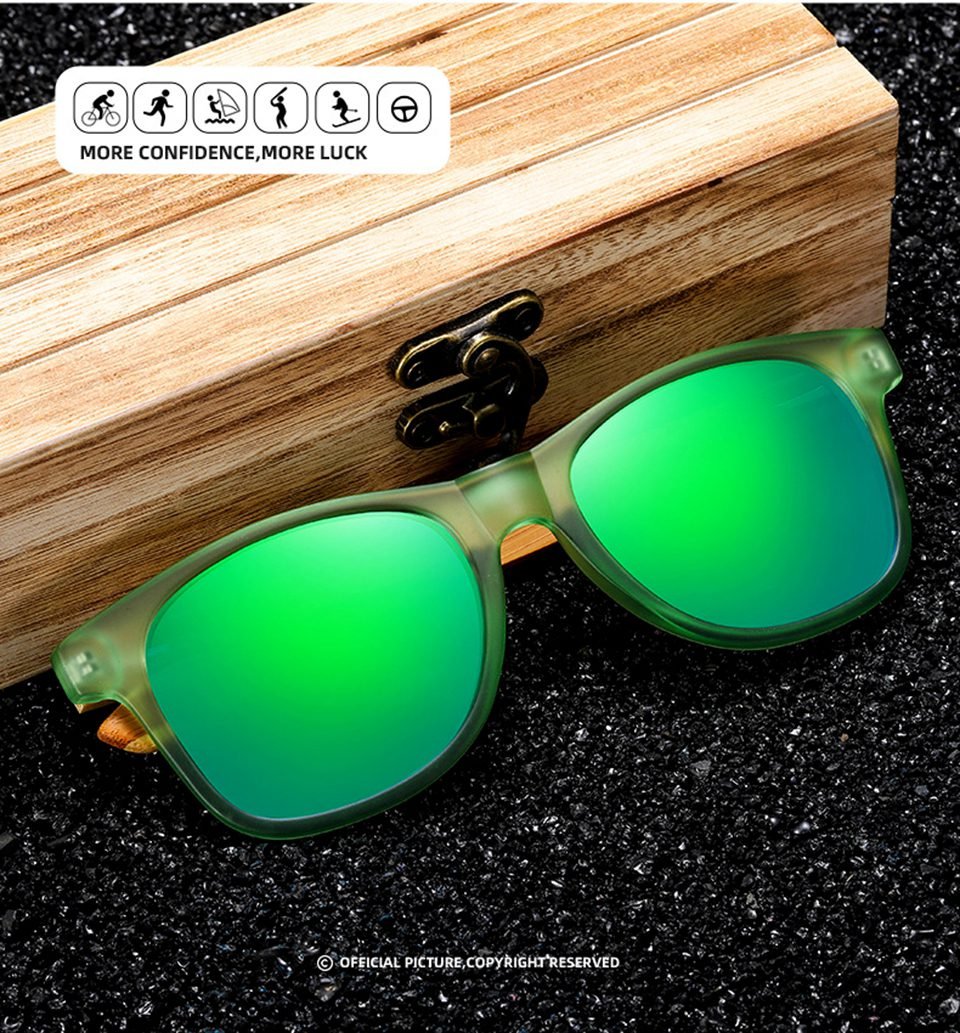 Wooden Sunglasses Vintage