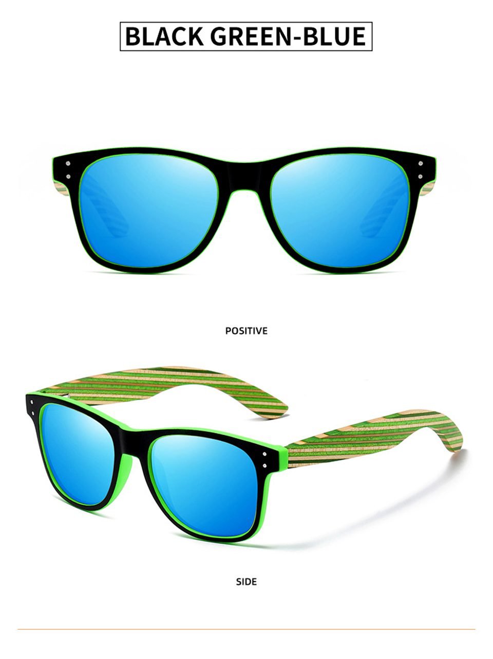 Wood Temple Sunglasses