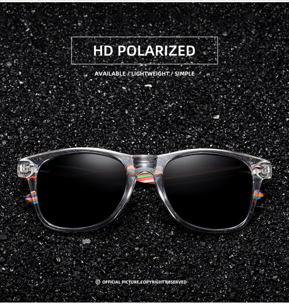 Wooden Frame Sunglasses