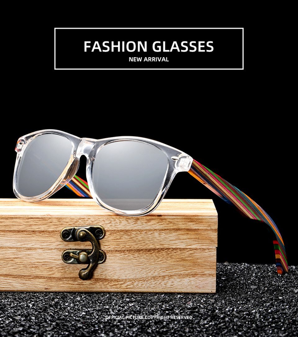 Wooden Frame Sunglasses