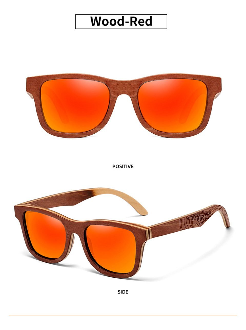 Wood Frame Sunglasses