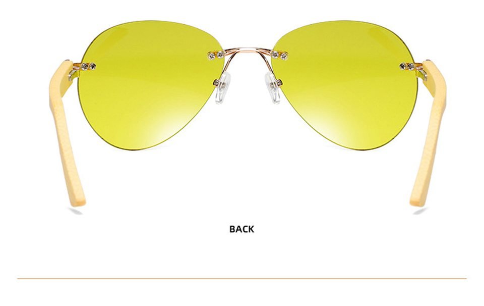 Square Rimless Glasses