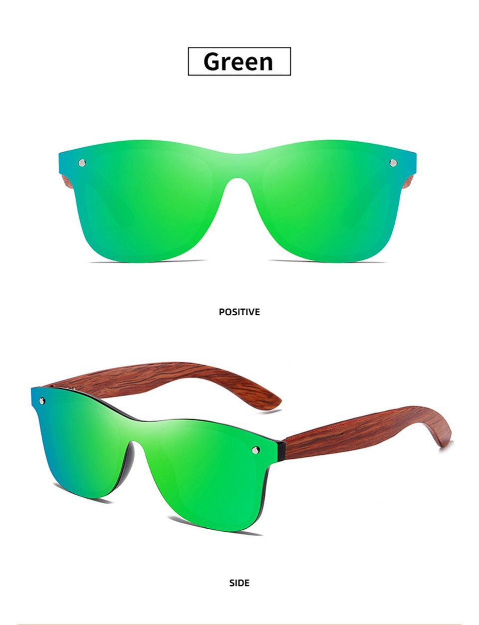 Handmade Wooden Polarized Sunglasses