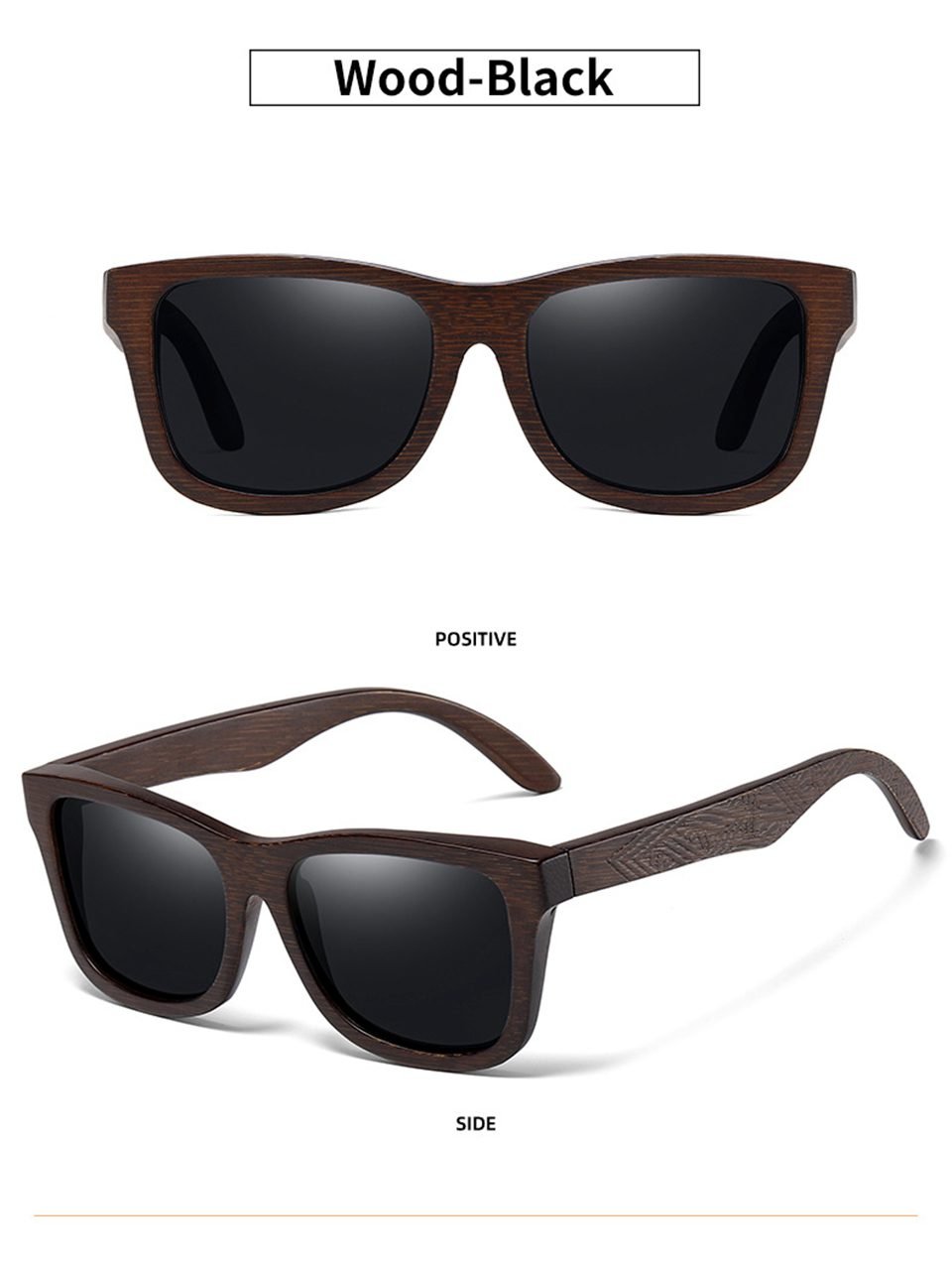 Polarised Wooden Sunglasses