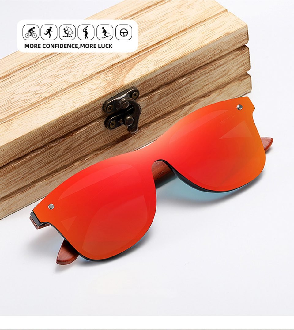 Handmade Wooden Polarized Sunglasses
