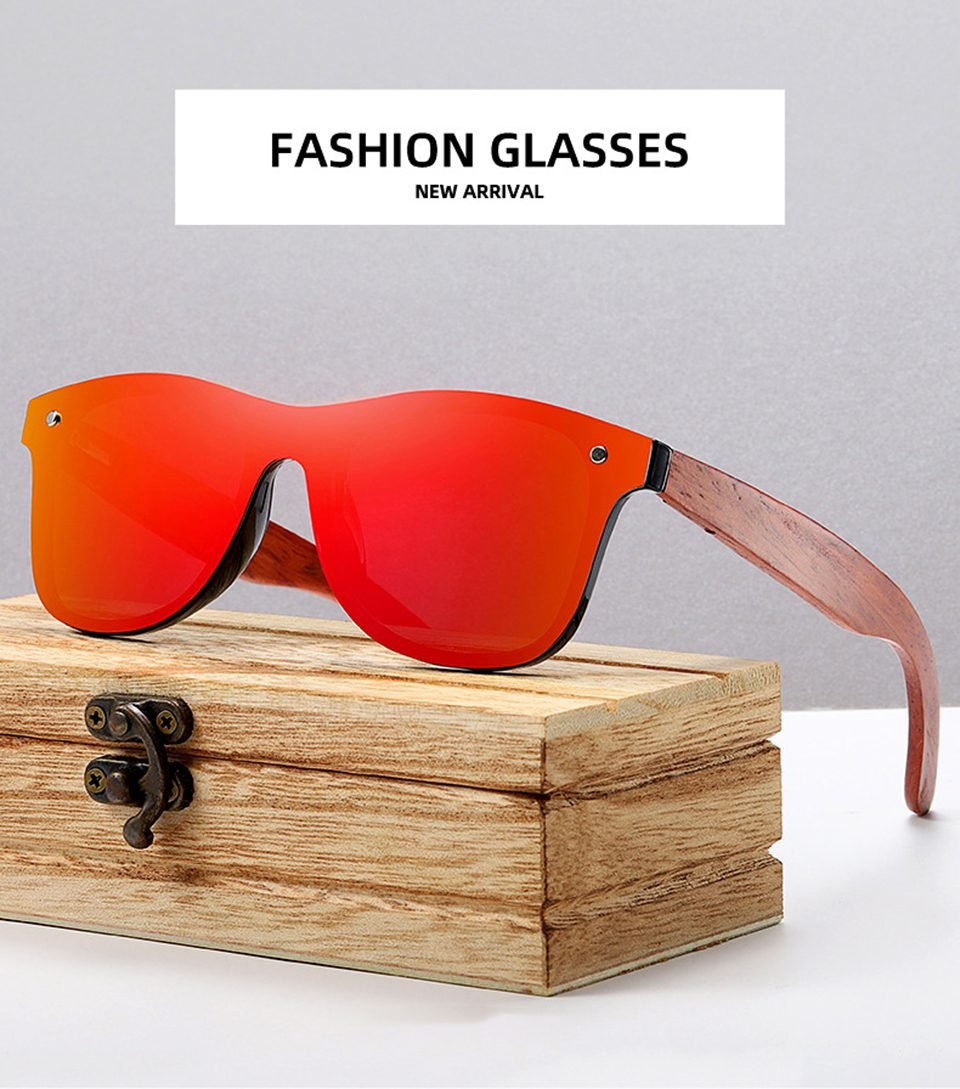 Handmade Wooden Polarized Sunglasses