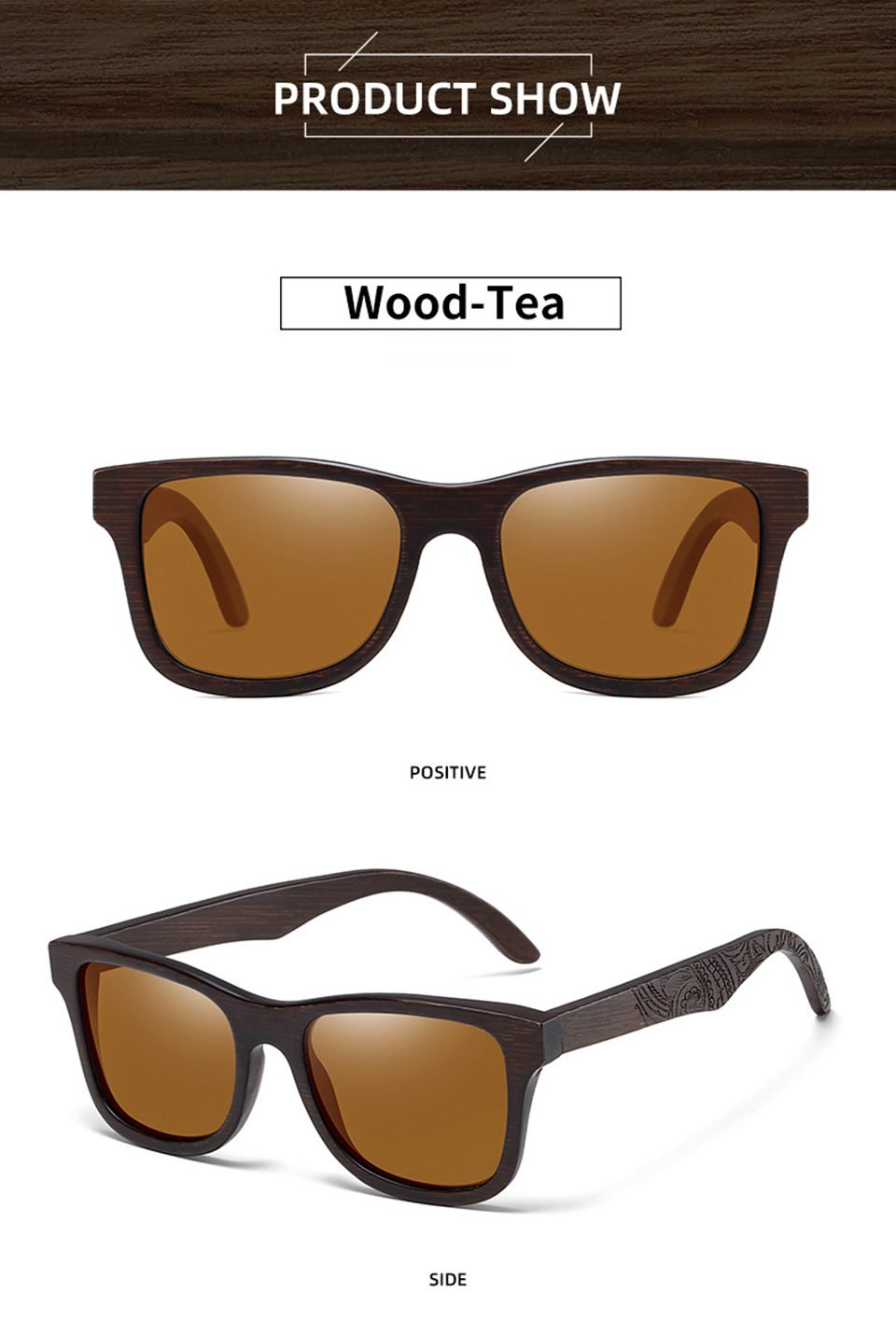 Wooden Sunglasses Mens