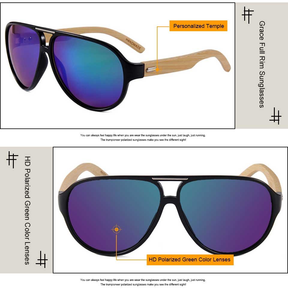 Bamboo Brand Sunglasses