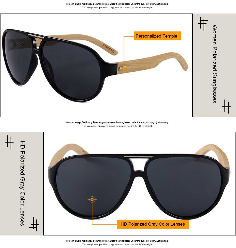Bamboo Brand Sunglasses