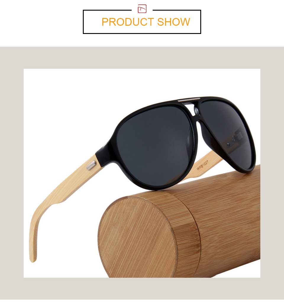 Bamboo Brand Sunglasses